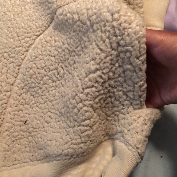 PINK sweatshirt, good condition, off white in color, size XL - Picture 5 of 5